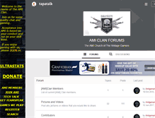 Tablet Screenshot of ami.clanservers.com